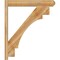 Ekena Millwork Merced Craftsman Rough Sawn Outlooker, Western Red Cedar, 6"W x 34"D x 40"H OUT06X34X40MRC04RWR - alternate 2